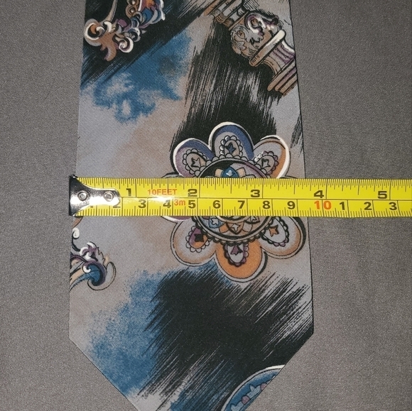 Grey & blue tie NEW - Picture 3 of 6